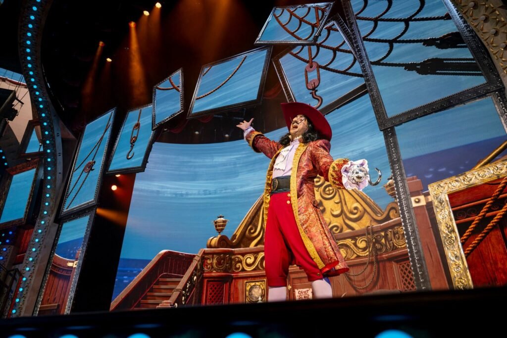 Photo of Captain Hook in the new show at Disney's Hollywood Studios.