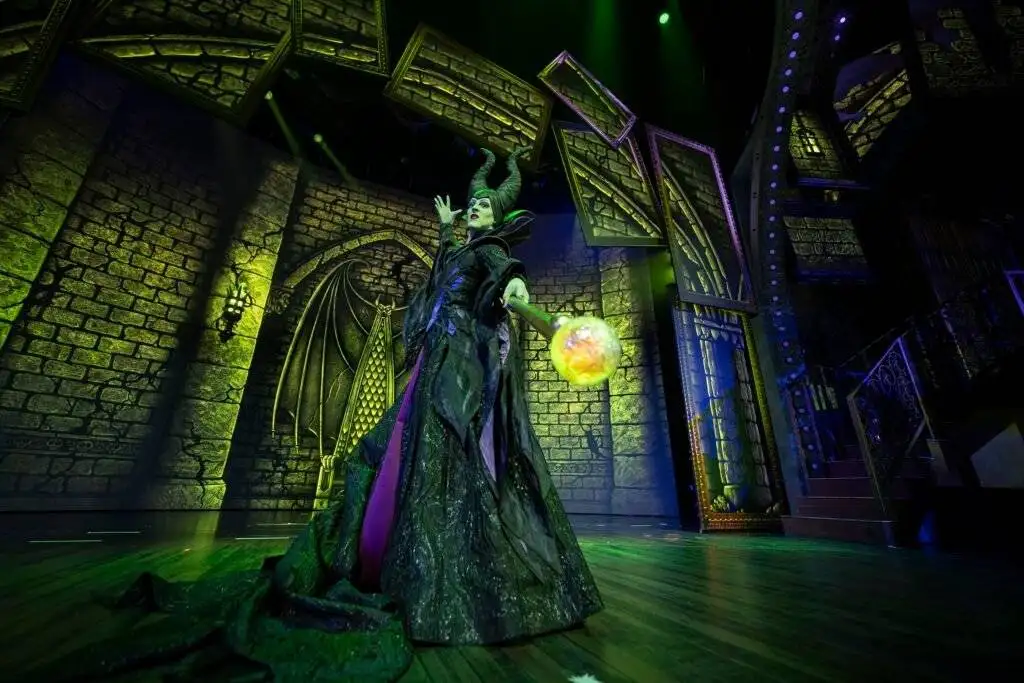Maleficent in the new show at Disney's Hollywood Studios