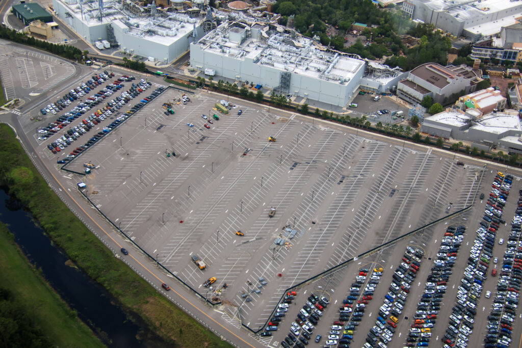 Photo of future Monsters Inc. Land from @bioreconstruct